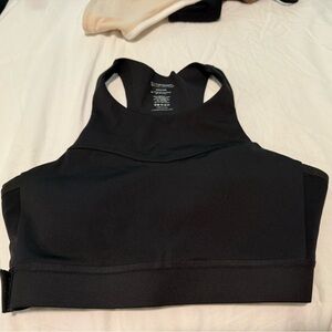BuffBunny Black Wicked Sports Bra Size M